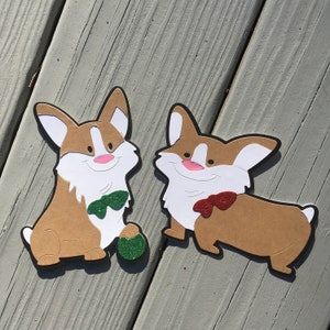 Corgi card, dog card, card from dog, dog lovers card, dog mom card, dog dad card, corgi mom, corgi dad, dog parents card, new dog card