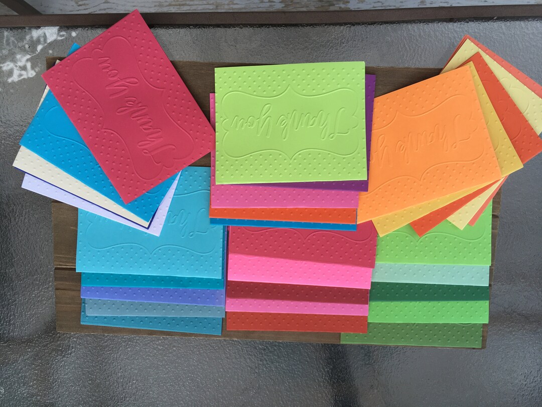 Thank You Cards, Bulk Thank You Cards, Assorted Thank You Cards, Small Business Cards, Party