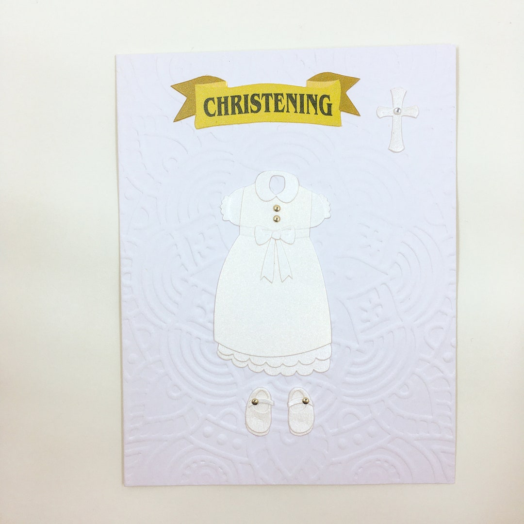 Holy Card Baptism Card Christening Card Religious Baby Etsy