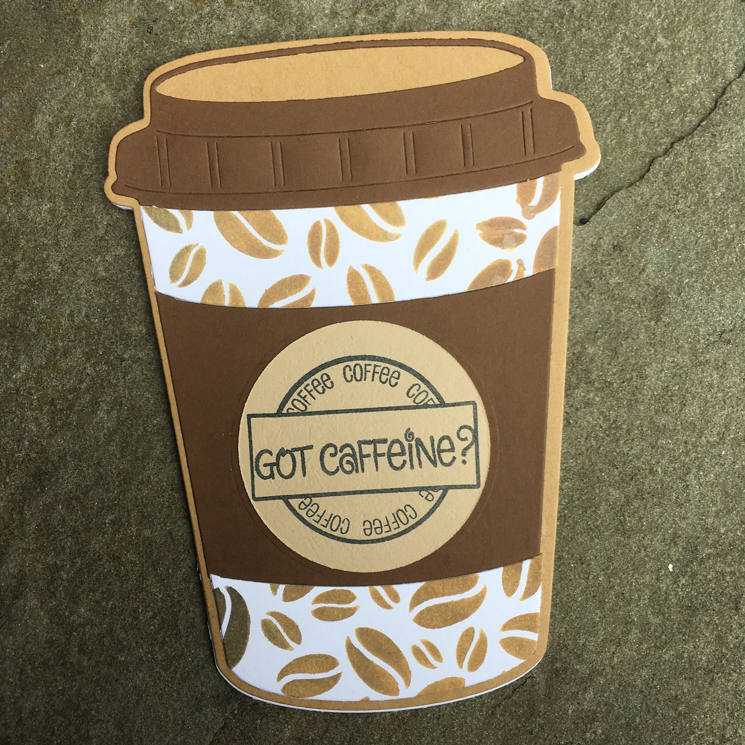 Koffein-Karte Kaffee-Karte Kaffee-Liebhaber-Karte Liebe | Etsy
