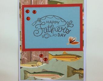 Fishing card, Father's day card, Dad father's day card, Grandpa Card, fishing father's day card, fisher father's day card, fisher card