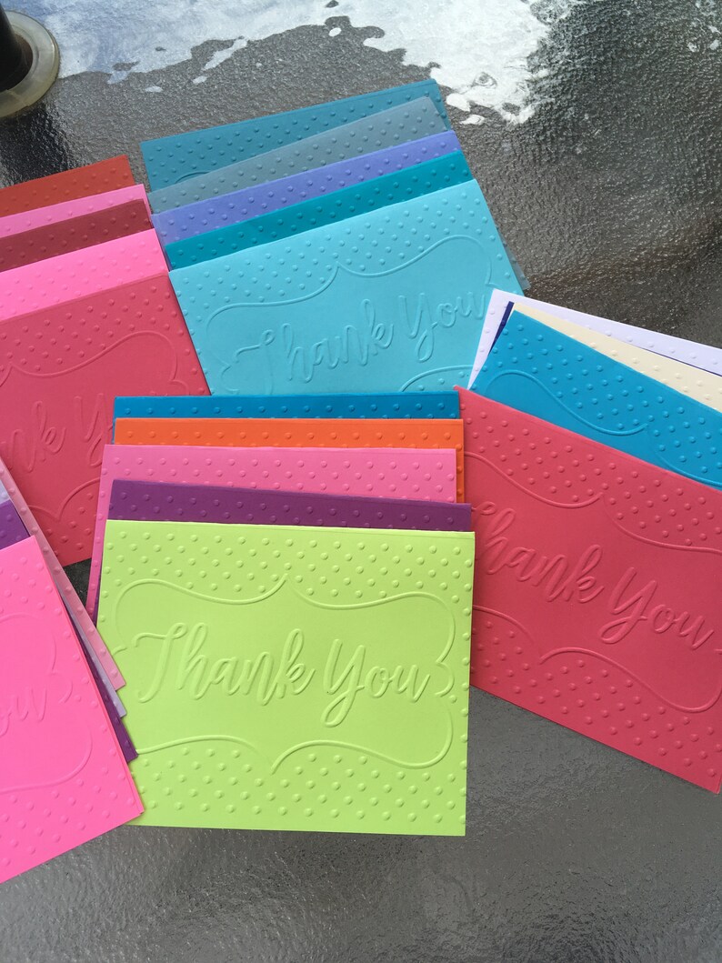 Random Assorted Thank You Card Pack Bulk Assorted Cards Etsy