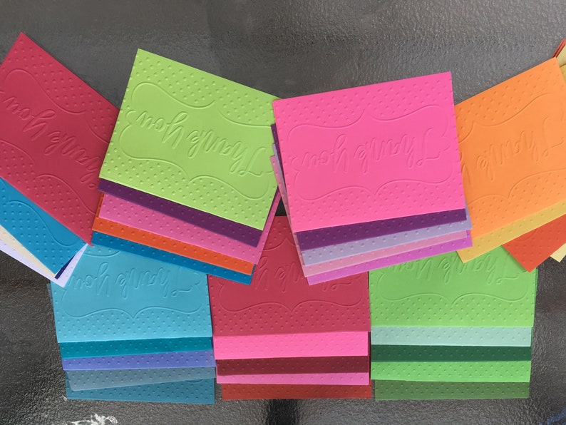 Random Assorted Thank You Card Pack Bulk Assorted Cards Etsy