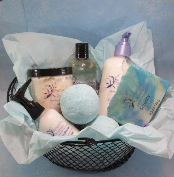 Spa Kit Natural Skincare Gift Basket for Mom Matron of Honor Etsy