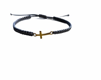 Armband Armkette Kreuz *Gold* 60 verschiedene Farben