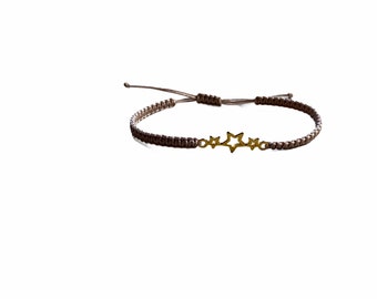 Armband Armkette Sterne *Gold* 60 verschiedene Farben