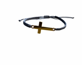 Armband Armkette Kreuz *Gold* 60 verschiedene Farben