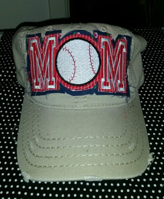 Items similar to Baseball Mom cap on Etsy