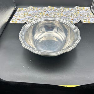 Wilton Columbia Pewter Serving Bowl - Etsy