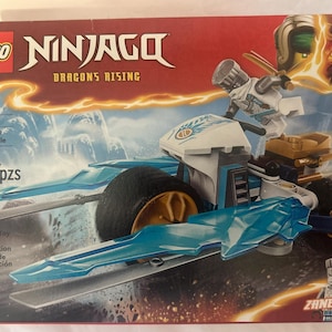 Lego Ninjago Dragons Rising Zane's Ice Motorcycle 71816 M1 - Etsy