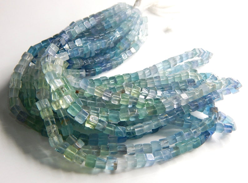 63/%OFF Fluorite Smooth Box Beads 3D Cube Shape 5X4.Mm Approx 17Inches 100 Percent Natural Top Quality Wholesale Price New Arrival