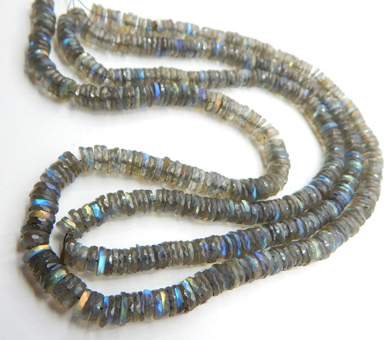 63/%OFF Labradorite Faceted Tyre Beads Wheel Shape 7x6.mm Approx 8.5Inches 100 Percent Natural Top Quality New Arrival Wholesale Price.