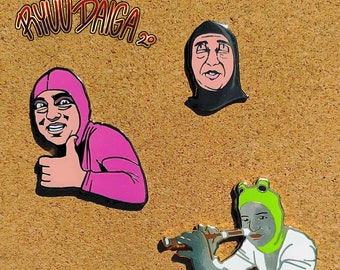 Filthy Frank Enamel Lapel Pins