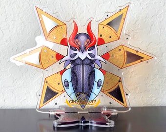 Iron Moth 4.5" Standee