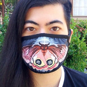 Io Moth Face Mask
