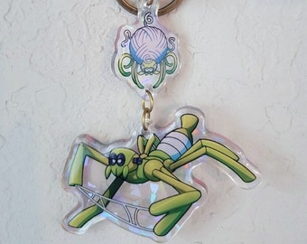 Tarountula | Spidops Bug Pokemon Acrylic Charm Keychain