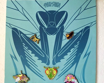 Mantis 3' Pin Banner