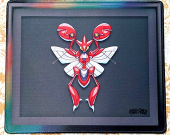 Scizor Bug Pokemon Mousepad