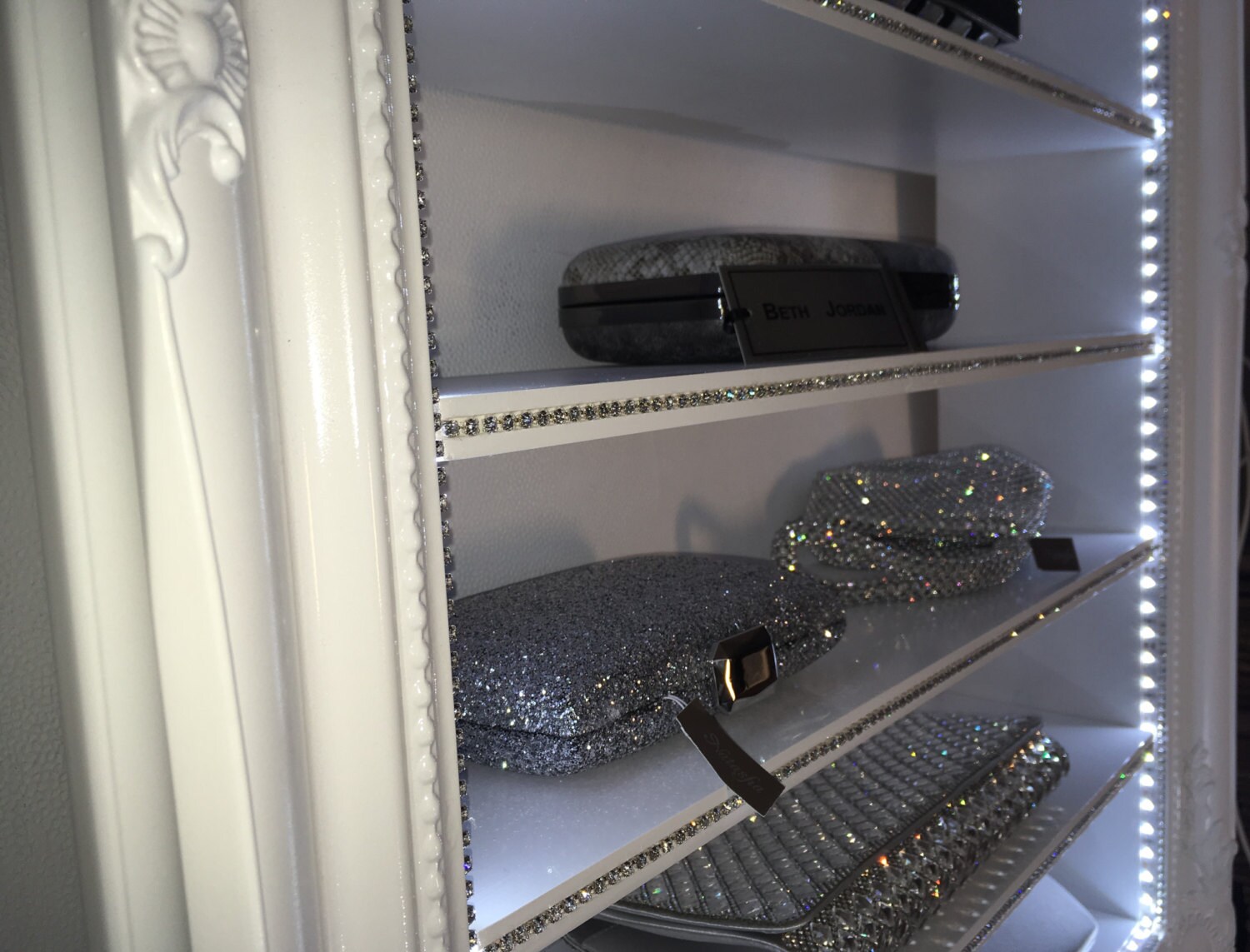 Bridal shop wedding boutique accessories display Etsy