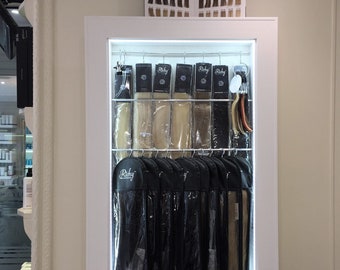 Display Cabinet For Hair Extension Products Salon Professional 115x65cms