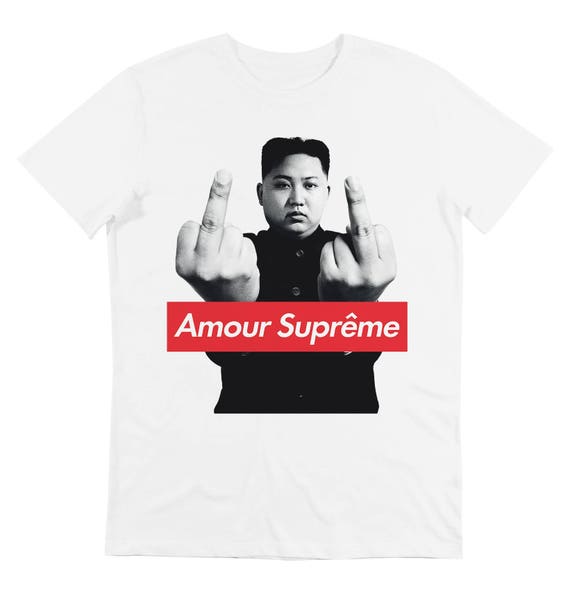supreme leader kim jong un t shirt