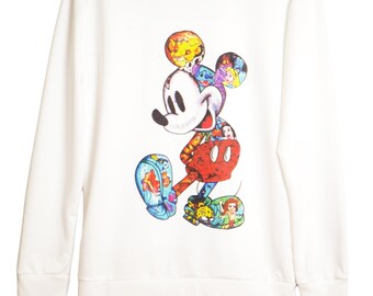 Mickey Mouse Mixte Noir Taille Unique