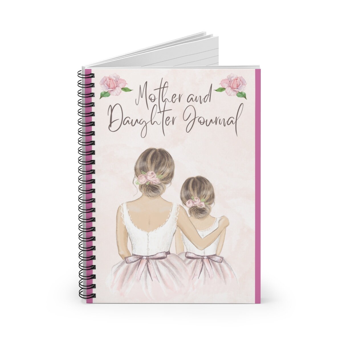 Mother and Daughter Journal Lined Paper Birthday Gift Present Mother's ...
