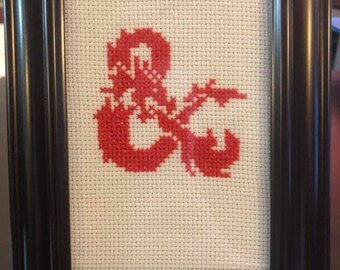 Magic the Gathering Inspired Cross Stitch | Etsy