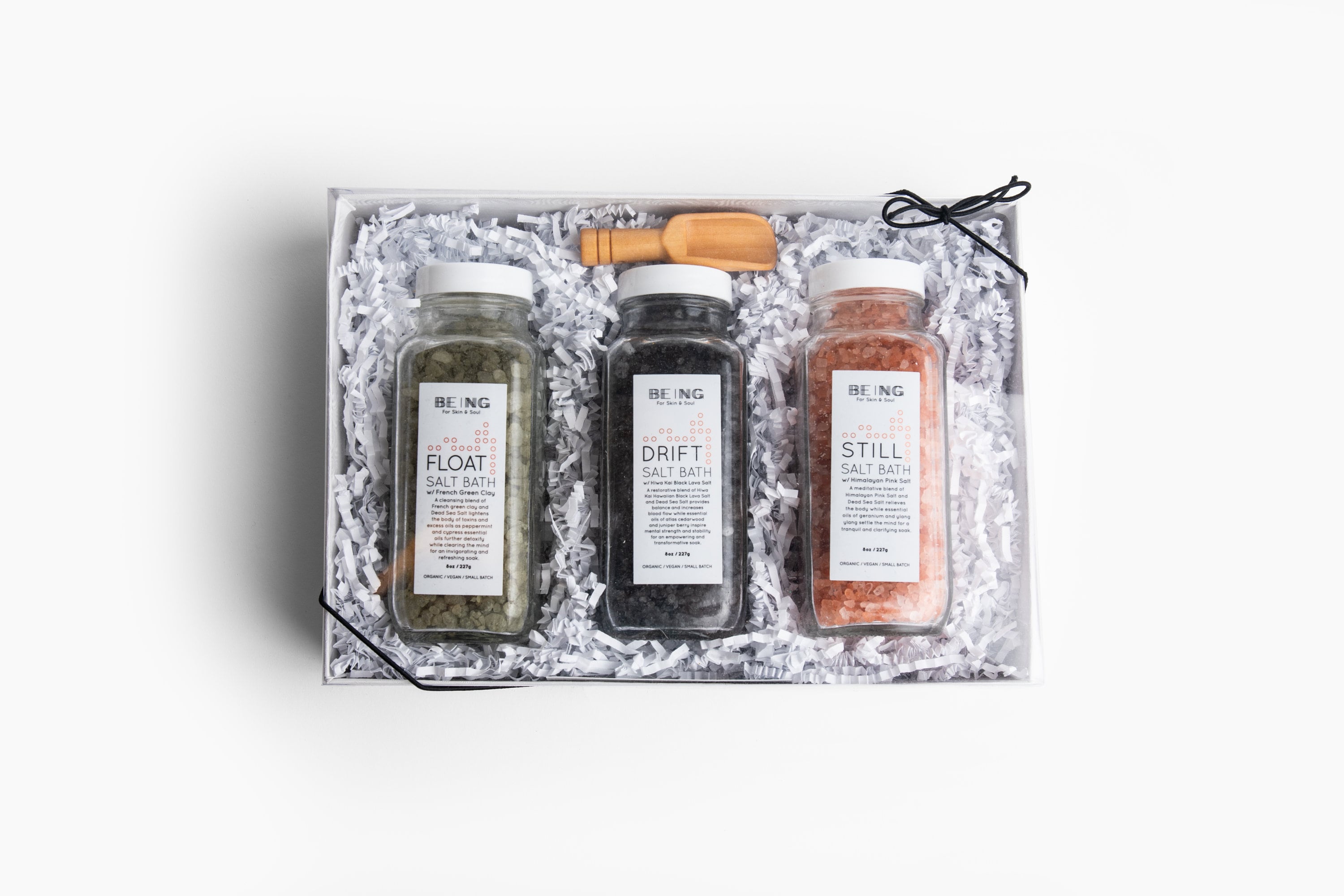 Bath Salt Spa Gift Set Collection AllNatural Vegan Etsy