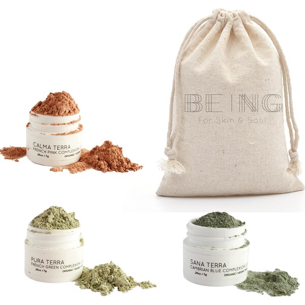 Bridesmaid Proposal Spa Gift Set, Mini Vegan Clay Facial Mask Samplers & wooden spoon, Great for Bridal Shower Gifts