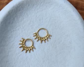 Septum Jewelry Gold ⎜ Guardian of the Sun