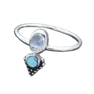 Dainty Gemstone Ring image 2