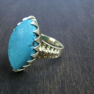Empress Ring Tibetan Turquoise image 4
