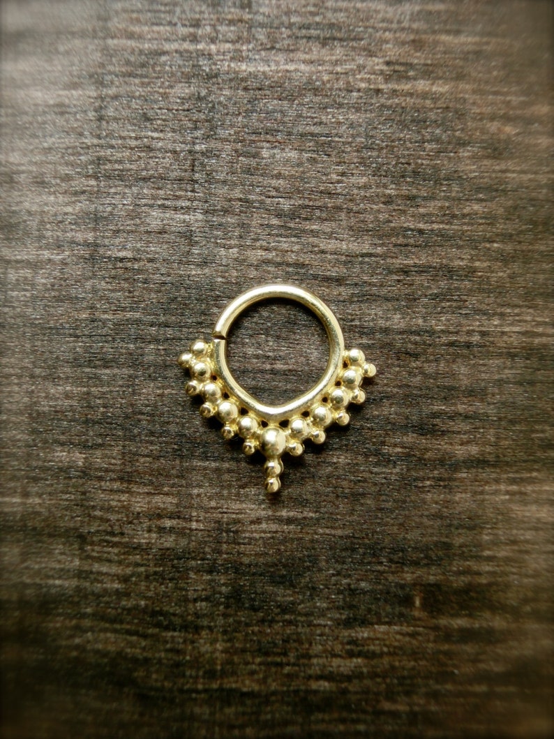 Tribal Brass Earrings