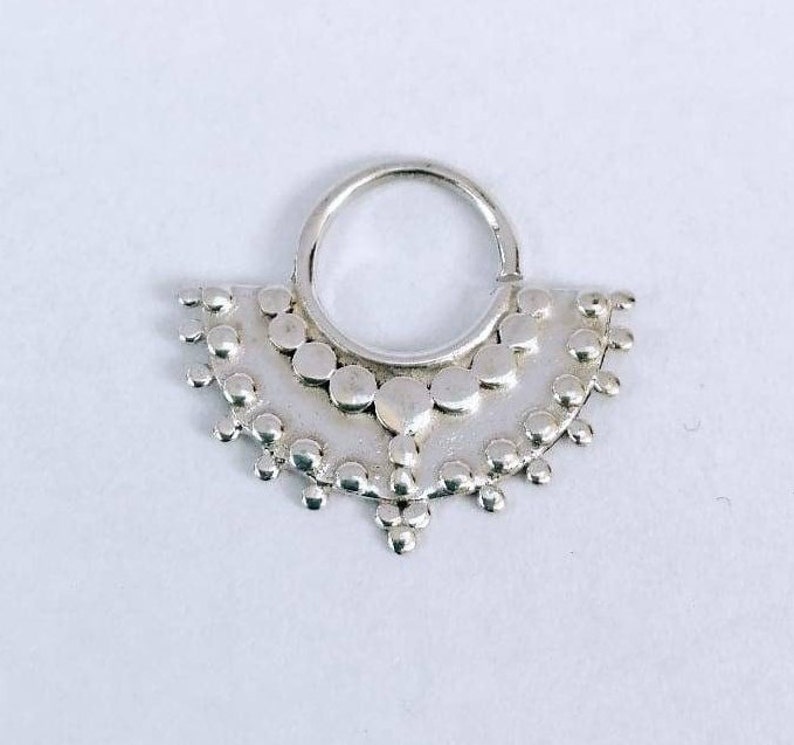 ancient septum sterling silver by noomaad