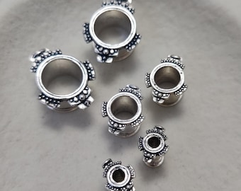 Tribal Gauges Sterling silver ⎜4-12 mm Inka