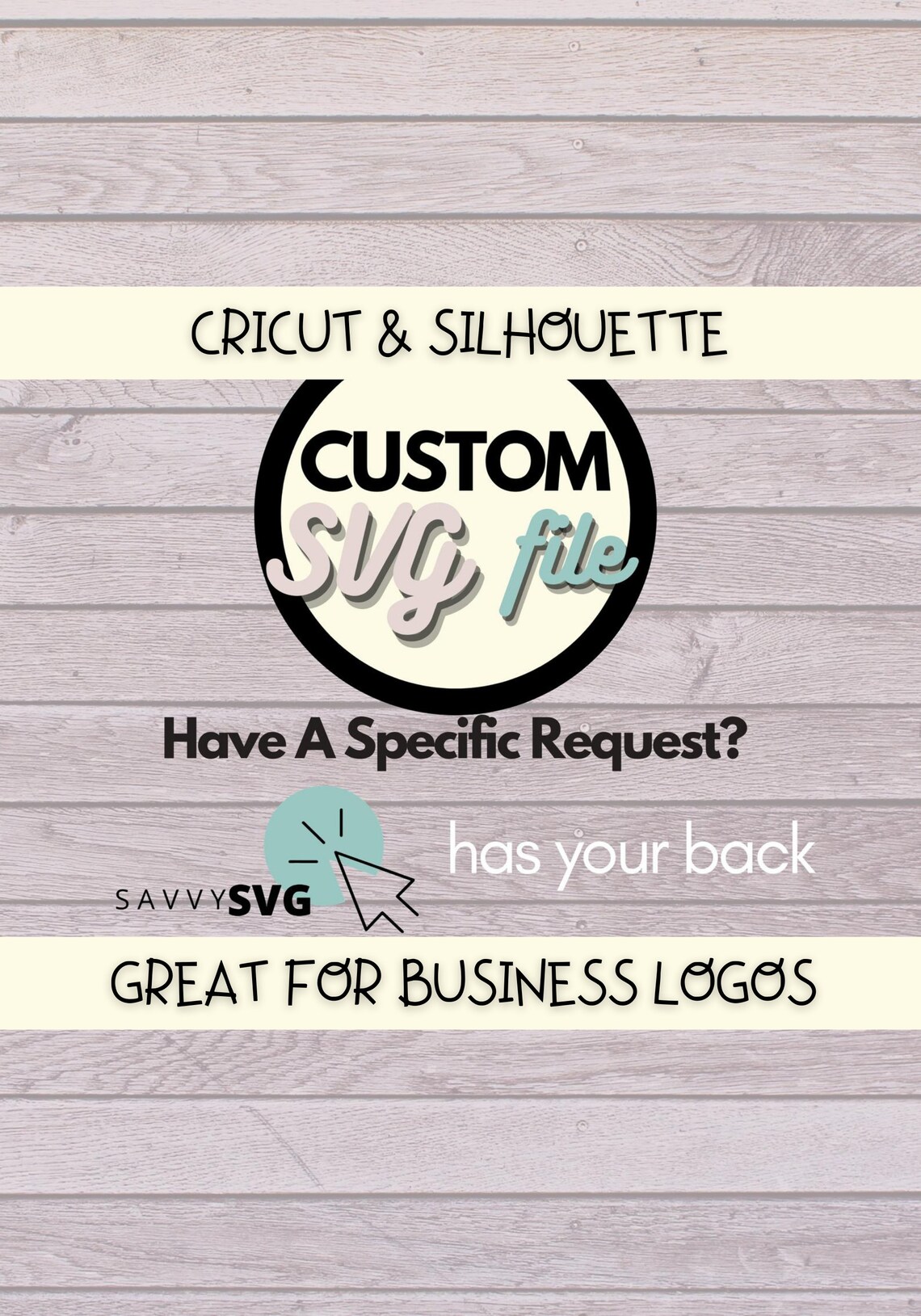 Custom SVG for Cricut Your Business Logo Monogram Niche Etsy