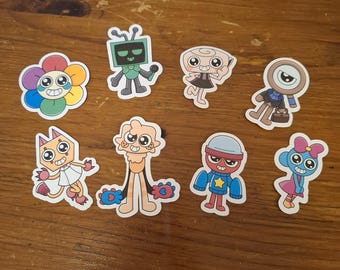 Dandy’s World Character Stickers - choose your toon!