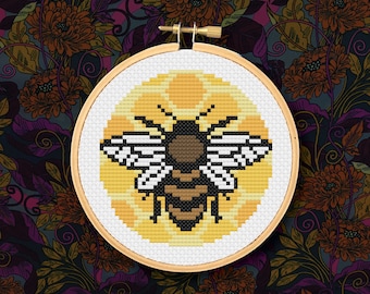 Honey Bee - PDF Cross Stitch Pattern