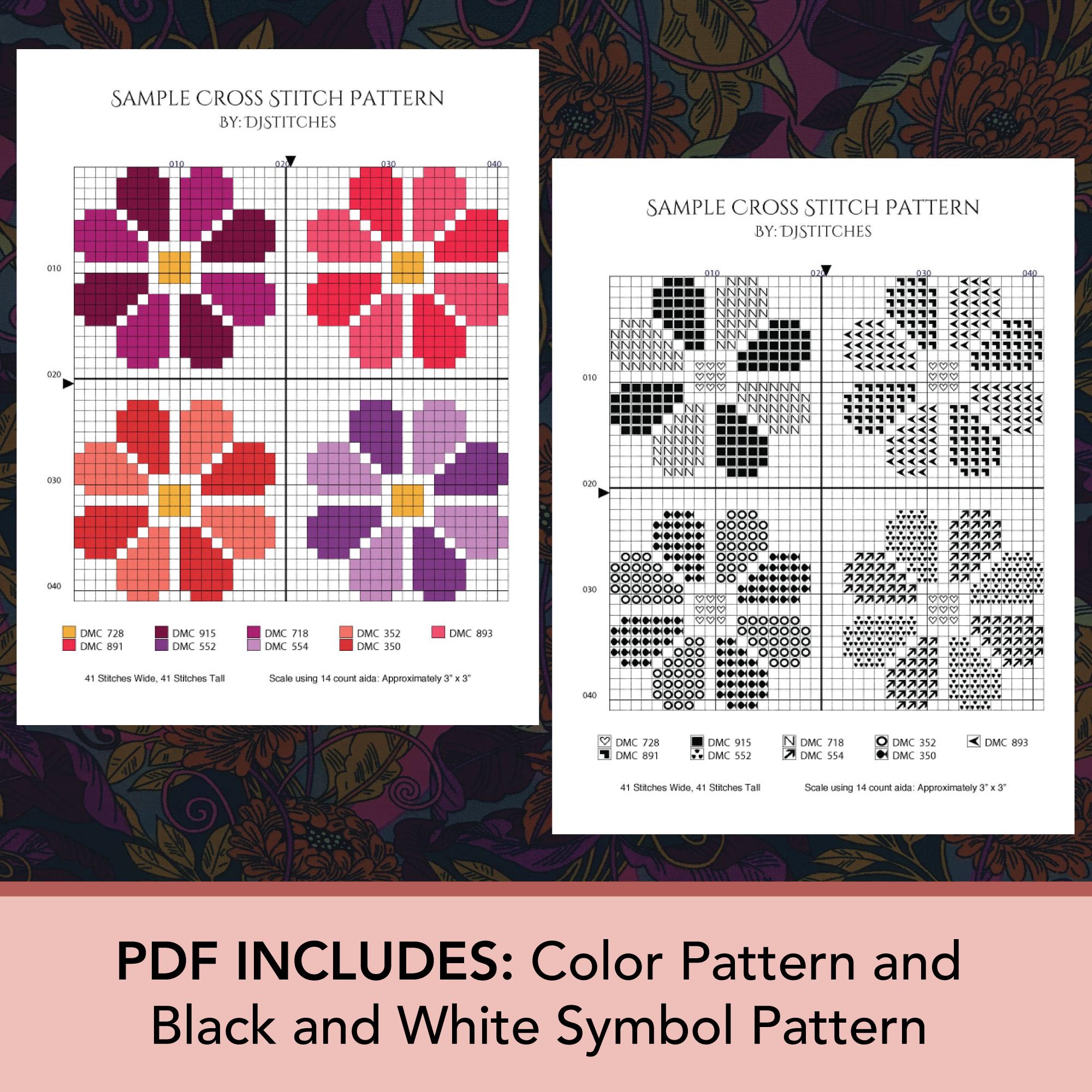 Lemon - PDF Cross Stitch Pattern - Cute, Colorful, Kitchen Decor