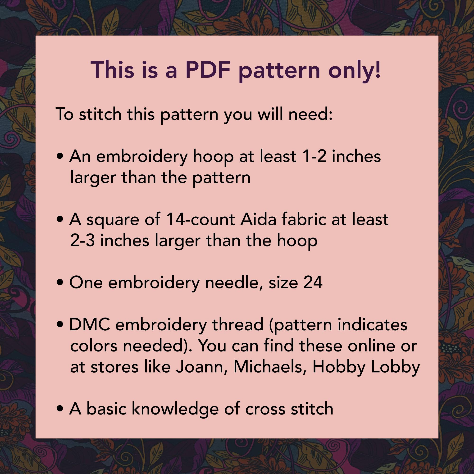 Colorful Horse Head - PDF Cross Stitch Pattern - Etsy