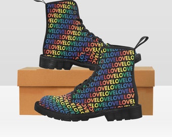 colourful boots