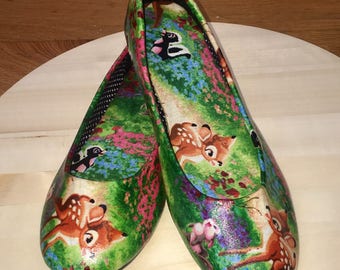Custom made bambi ballet flats