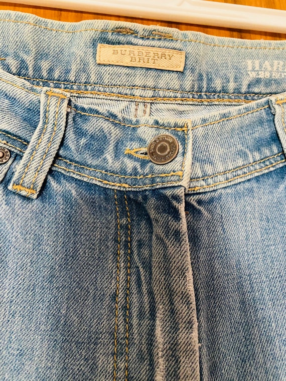 Burberry Brit Jeans Short Woman Size 