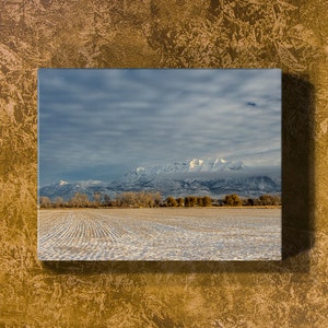Mountain Sunrise Print, Sunrise Photography, Autumn Sunrise Art, Sunrise Wall Art, Mountain Landscape Wall Art, Living Room Canvas Wall Art