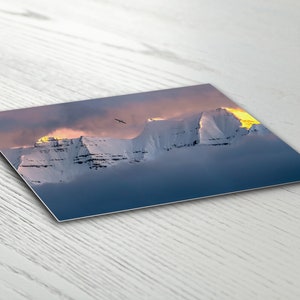 Utah mountain metal print.