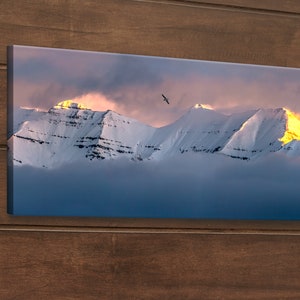 Mount Timpangos Utah wall art print.