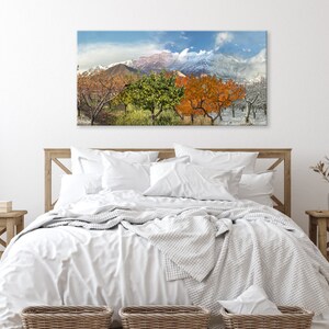 Seasons of Timpanogos Art Print, Timpanogos Art, Utah Art Print, Utah Mountains Wall Art, Utah Landscape Art, Mountain Landscape Wall Decor