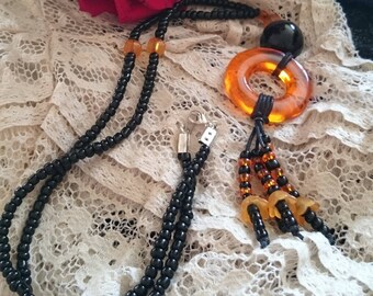 Original flower BOUQUET NECKLACE gift