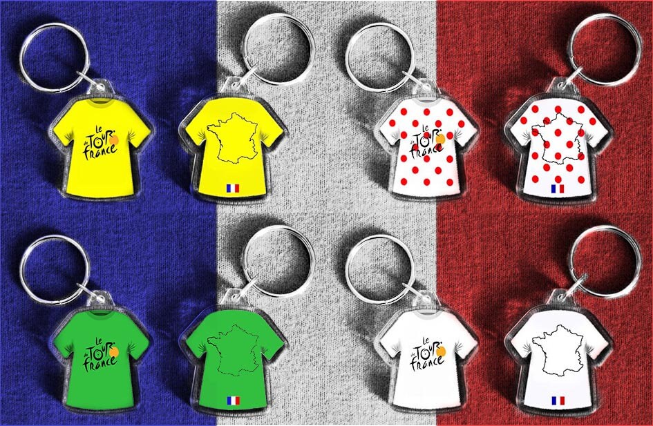 The 4 jerseys of the Tour de France | Yellow, Polka dots, Green and The 4 jerseys of the Tour de France | Yellow, Polka dots, Green and
